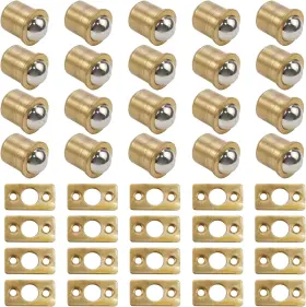 Wby-3344 Rannb Brass Ball Catch 9.5mm Bottom Dia Cabinet Door Latch