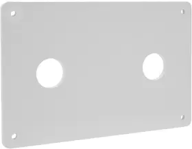 Recpro 193652113287 Rv Shower Faucet Wall Plate 4 3/4 Inch X 7 1/4 Abs Plastic Replacement Mount