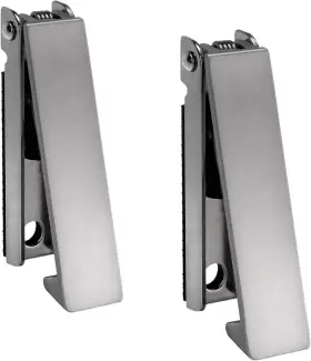 Recpro 606345292010 Rv Stainless Steel Baggage Door Catch Latch Square 2 Pack