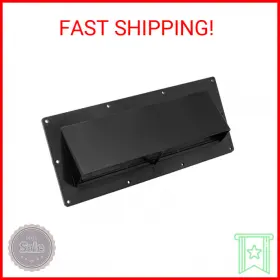 J116bk-c Recpro Rv Range Vent Exterior Cover With Locking Damper Black J116bk-c Recpro Rv Range Vent Exterior Cover With Locking Damper Black