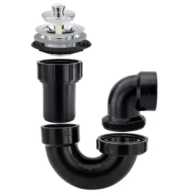 Rp-1140 Recpro Rv Shower Drain And Bathtub P Trap Plumbing Rp-1140 Recpro Rv Shower Drain And Bathtub P Trap Plumbing