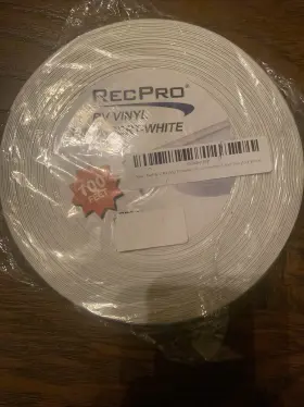 Rps-25-100-wh Recpro 1 Inch Rv Vinyl Insert Trim Molding Screw Cover White 100ft