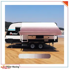 R17845ed333hare Redhare 8ft Rv Awning Fabric 20.1 Feet Length Camper Replacement Shade Pink