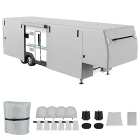 R18237ed179hare Redhare 26ft-29ft 5th Wheel Rv Cover Motorhome Travel Trailer Camper Oxford Cloth