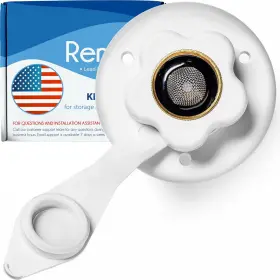 Renator 4029206295866 Rv Water Inlet Connection. City With Check 3 Inches White