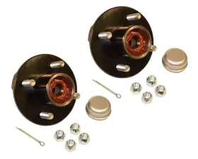 Rhi-100-pg-pr Rigid Hitch Pre-greased Trailer Hub Kit 4 Bolt On Inch Circle Rhi-100-pg-pr Rigid Hitch Pre-greased Trailer Hub Kit 4 Bolt On Inch Circle