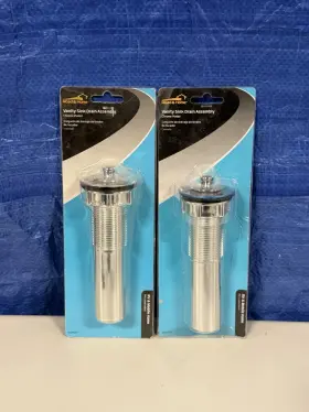 Rvpo74 Road And Home Rvp074 Two Pack Vanity Sink Drain Assembly Rv Mobile