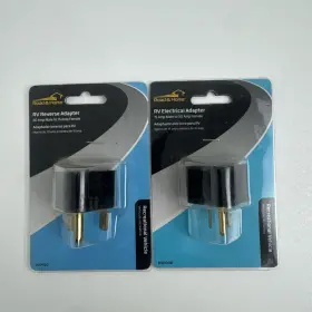 Rvp150 Road & Home 35017 Lot Of Two And Rv Reverse Adapter 30 Amp Male To 15 Female Rvp150 Road & Home 35017 Lot Of Two And Rv Reverse Adapter 30 Amp Male To 15 Female