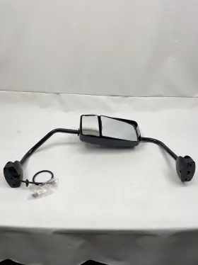 815del Rosco Freightliner Mirror For Drivers Side 2 Point Mount Black With Wirin