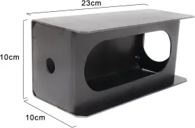 24013 Rural Mart Set Of 2 Steel Trailer 6 Inch Oval Tail Light / Round Side Mount Box #3 24013 Rural Mart Set Of 2 Steel Trailer 6 Inch Oval Tail Light / Round Side Mount Box #3