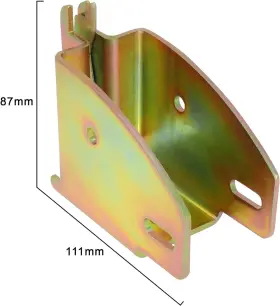 Rural Mart 840223616882 10pk E-track Wood Beam Sockets - Shelf Brackets For 2x4 And 2x6 Lumber #2