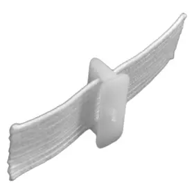 Rv Designer 601320961110 Inch Airstream White Plastic Drape Carrier Set Rv Designer 601320961110 Inch Airstream White Plastic Drape Carrier Set