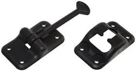 Rv Designer 601320982320 E232 Plastic Door Holder T Style 3-1/2 Inch Black Entry