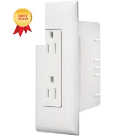 S-831 Rv Designer S831 Ac Contemporary Dual Outlet Self Contained White