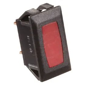 S361 Rv Designer 14v Dc Black /red Switch Indicator Light