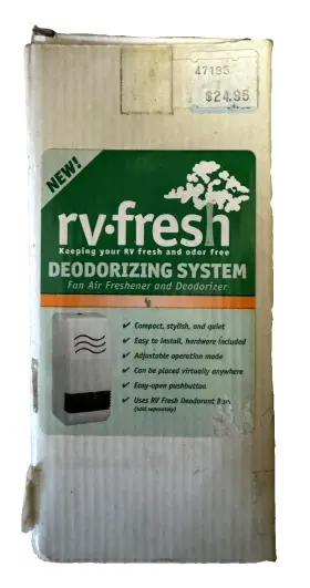 47915 Rv Fresh Deodorizing System Portable Fan Air Freshener And Deodorizer #47915 47915 Rv Fresh Deodorizing System Portable Fan Air Freshener And Deodorizer #47915