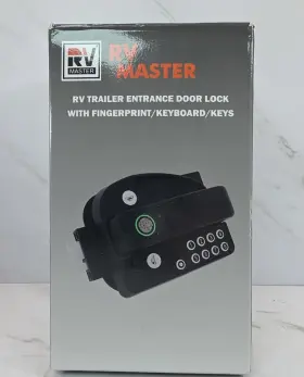 M0904 Rv Master Door Lock Replacement With Fingerprint Password Keys Keyless Entry
