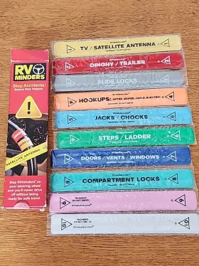 Rv Minders 728028185645 Stop Accidents Before They Happen-slap Rvminders On Your Steer Wheel
