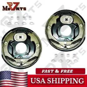Eb10p Rv Murts 10 Inch X 2-1/4 Electric Trailer Brakes Assembly For 3500 Lbs Axle 1 Pair