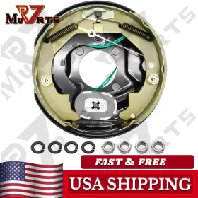 Eb10sal Rv Murts 10 Inch X 2-1/4 Electric Trailer Brake Self-adjusitng Assembly 3500 Lbs Axle Right