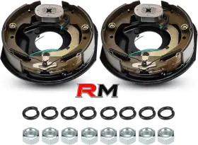 Eb10sap Rv Murts 1 Pair 10 Inch X 2-1/4 Electric Trailer Brake Self-adjusting Assembly 3500 Lbs Axle Eb10sap Rv Murts 1 Pair 10 Inch X 2-1/4 Electric Trailer Brake Self-adjusting Assembly 3500 Lbs Axle