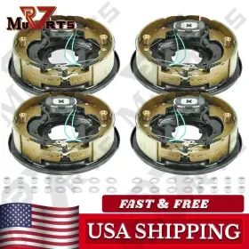 Eb10sap2 Rv Murts 10 Inch X 2.25 Electric Trailer Brake Self-adjusting Assembly 3500 Lbs Axle 2l 2r
