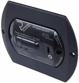 Rvlp-2b Rv Safe Propane Gas Alarm - 2-wire Black