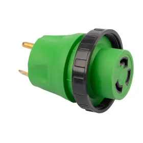 Tt-30p Rvguard 695510018241 30 Amp To Rv Adapter Plug With Locking Connector Male L #2