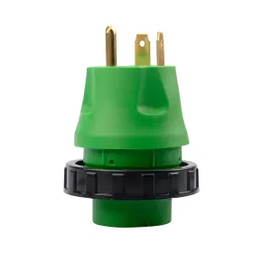 Tt-30p Rvguard 695510018241 30 Amp To Rv Adapter Plug With Locking Connector Male L #3