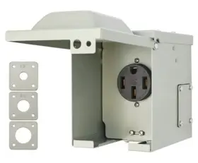 Argrp50 Rvguard Rv Power Outlet Panel 50a 125/250v 14-50r Free Lock Open Box #2 Argrp50 Rvguard Rv Power Outlet Panel 50a 125/250v 14-50r Free Lock Open Box #2