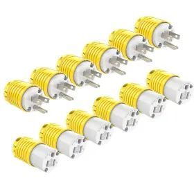 Rgrm-515rp6 Rvguard Extension Cord Ends Male And Female Plug 15 Amp 125 Volt Yellow