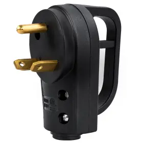 Pm-30a Rvhouse 30 Amp Rv Replacement Plug Nema Tt30p Heavy Duty 125v Ergonomic Handle