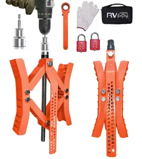 Rvpnr217 Rvpnr 757725202287 Rv Wheel Chock Stabilizer Camper X Chocks Travel Trailer Tire