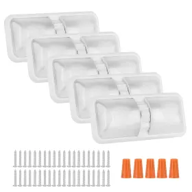 Rvzone 732688887306 12v Led Rv Ceiling 1100 Lumen Double Dome Light Interior Lighting Fixtur