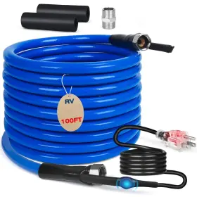 Ga17736at220p Rylpoint 100ft Heated Water Hose For Rv Drinking With Thermostat 40 F