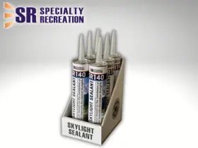 S.recreation 609788523284 Sr140bx Skylight Sealant 6 Pack Cut Box