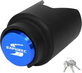 Spr-thl-1001-2-blue Saphrec Upgraded Trailer Lock Fits 2 Inch Coupler Heavy Duty Anti-theft Blue