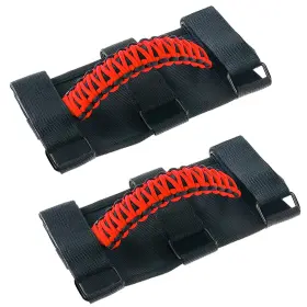 19552023 Savadicar Saghc000 2 Pack Grab Handles Roll Bar Grip Handle Compatible With Jeep Wrangler