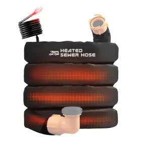 Scilulu 727376855514 Heated 15ft 20ft Rv Sewer Hose Cover Avoid Freezing At 20 F Was