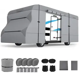 Cbn182sg31169 Scitoo 29-32ft Nonwoven Fabric Rv Cover Class C Upgraded 7 Layers Anti-uv Top Panel Cbn182sg31169 Scitoo 29-32ft Nonwoven Fabric Rv Cover Class C Upgraded 7 Layers Anti-uv Top Panel