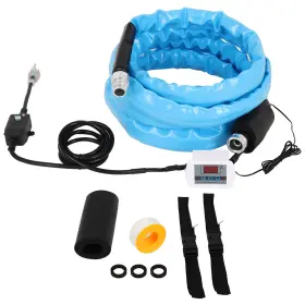 Cnt18030itd5730ps Scitoo 15ft Heated Water Hose With Digital Display For Rv Freeze Protection