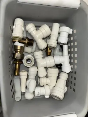 013518-10 Sea Tech Seatech Boat Plumbing Fittings Lot New Nos No Pkgs