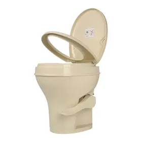 Sfrtph-02-01 Seaflo Rv Toilet Standard 18.5 Inch Gravity Flush Foot Pedal Soft Close Bowl