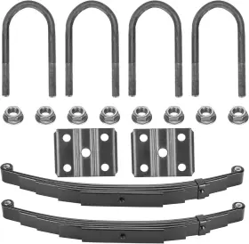 Ls0013 Sehnsucht 6000lb Trailer Axle Suspension Kit With 3000lb Leaf Springs And U-bolt For Sw5