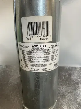 1890130135 Selkirk Type Inch 8 Gas Vent Stub 4rv 4 Id 12 W 14012