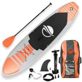 Slsupb135 Serenelife Free-flow Inflatable Stand Up Water Paddle-board