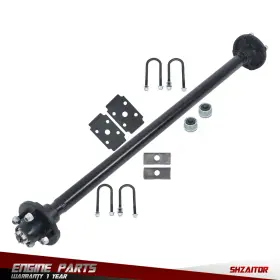 Ie1526187es Shzaitor For All Light Trailers 2000lbs Trailer Axle 4 Lug-4ft 44ft Hub Face Ie1526187es Shzaitor For All Light Trailers 2000lbs Trailer Axle 4 Lug-4ft 44ft Hub Face
