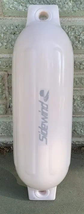 R20-b Sidewind White Boat Fender R20 Bumper 18 Inch Eyelet To R20-b Sidewind White Boat Fender R20 Bumper 18 Inch Eyelet To