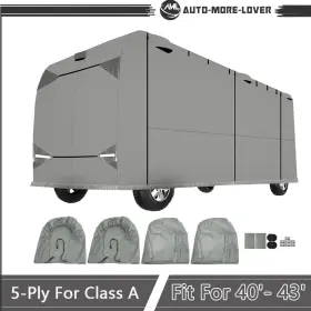 Al1874937lv Silscvtt Rv Cover Storage For 37ft-40ft Camper Class A Water-proof Snow-proof Anti-uv Al1874937lv Silscvtt Rv Cover Storage For 37ft-40ft Camper Class A Water-proof Snow-proof Anti-uv