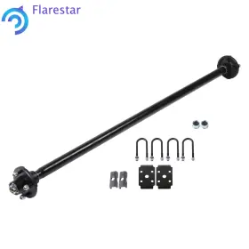 Fs1957050sr Silscvtt Trailer Axle For All Light Trailers 4 Lug-4 Inch 60 Hub Face 2000lbs